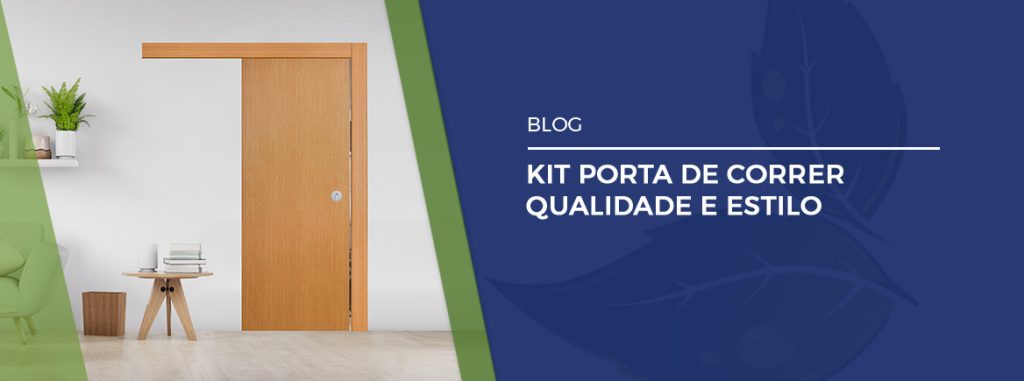 Kit Porta Pronta, Porta de Madeira de Correr Branco