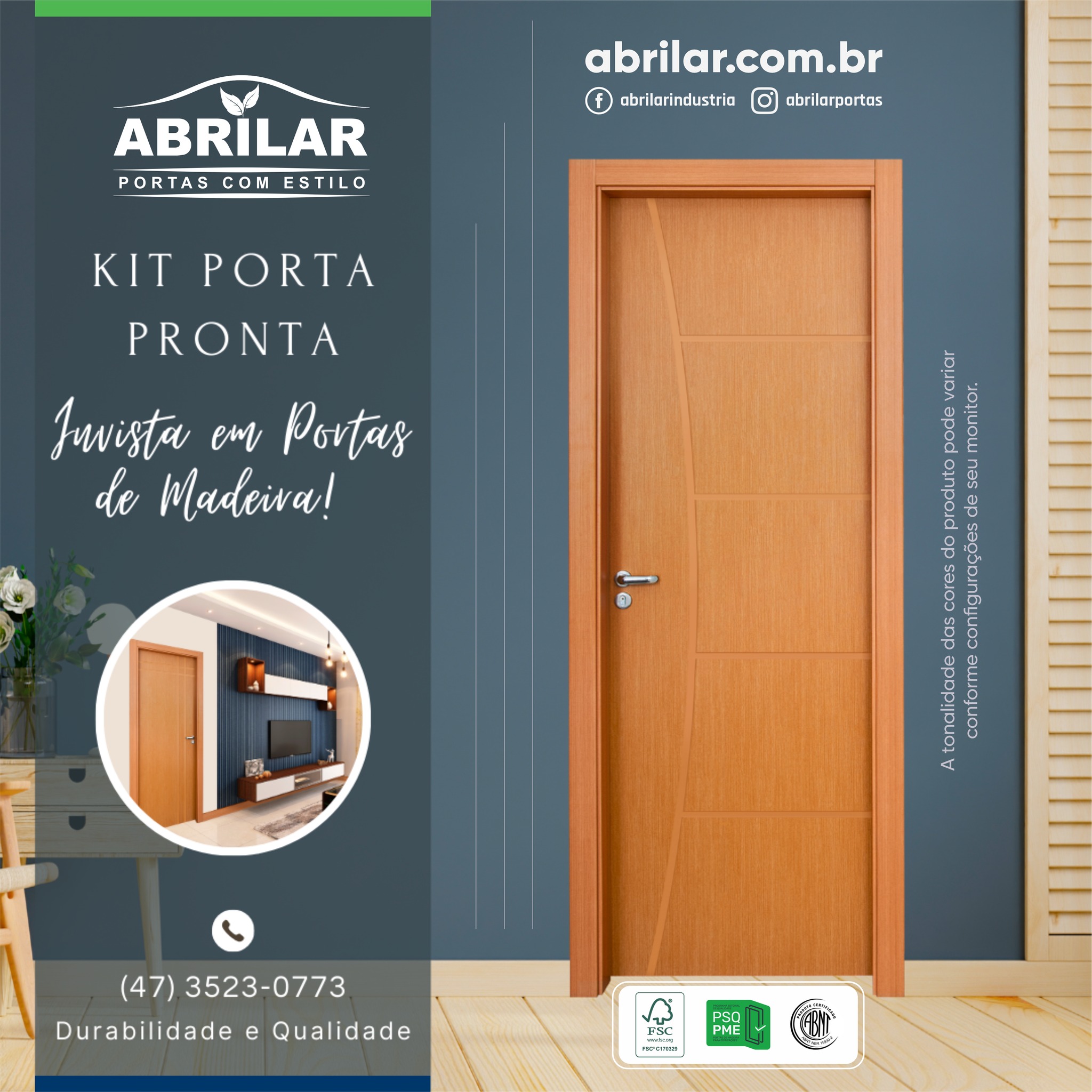Kit Porta Pronta: Durabilidade e Qualidade. Invista em Portas de Madeira!